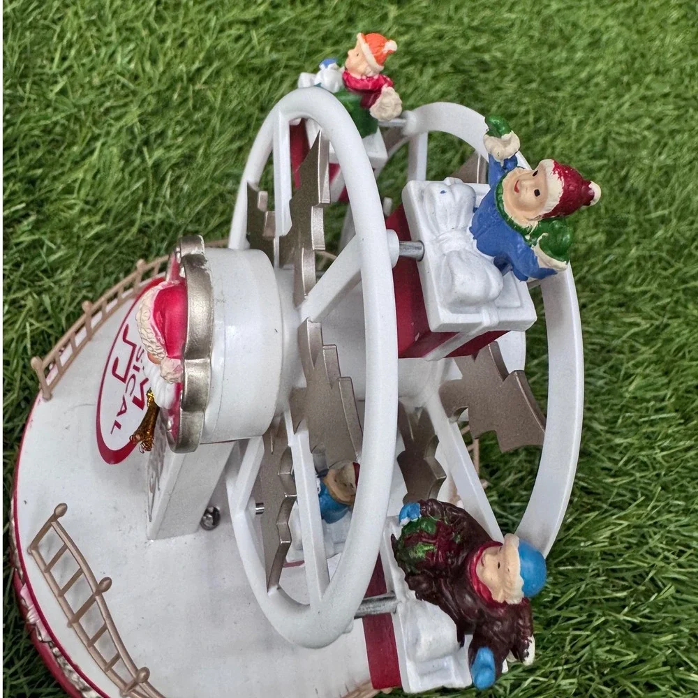 Unbranded Christmas Ferris Wheel Musical Decor‎ Unisex OS White Excellent